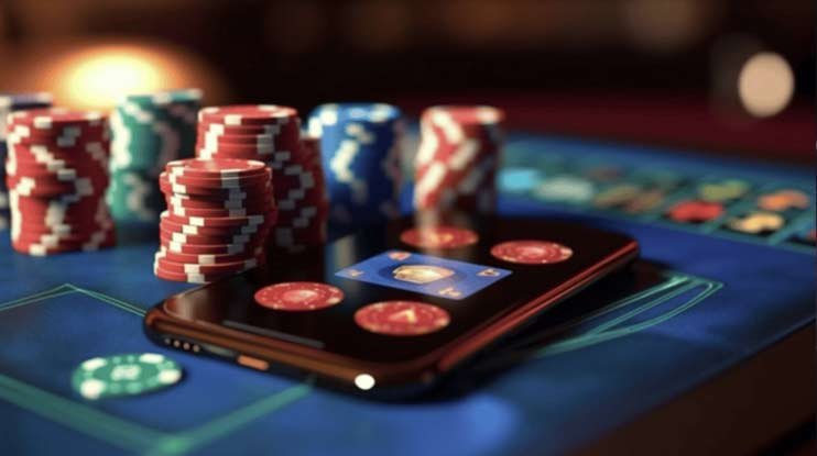 Filipino player browsing pin77 sports and casino sections on mobile